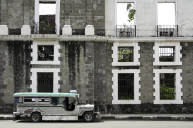 Intramuros jeepney public transport manila philippines