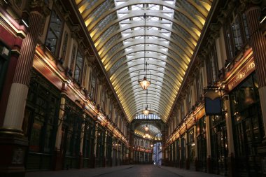 Leadenhall Pazar Londra İngiltere'de