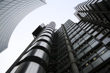 City of london modern architecture lloyds building uk clipart