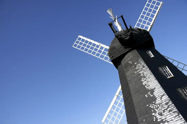 Mulino a vento Lacey verde — Foto Stock