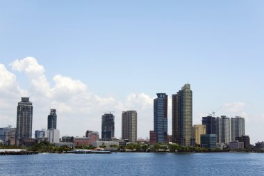 Manila baywalk clipart