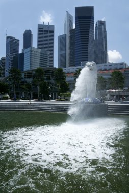 Modern Merlion singapur