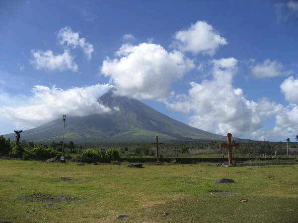 Mayon volcanoe — Φωτογραφία Αρχείου
