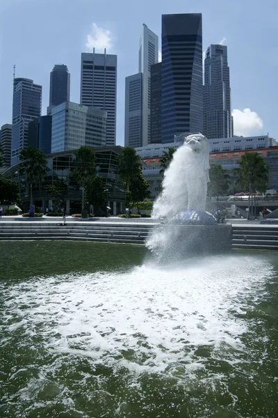 Modern Merlion Singapore — Stockfoto