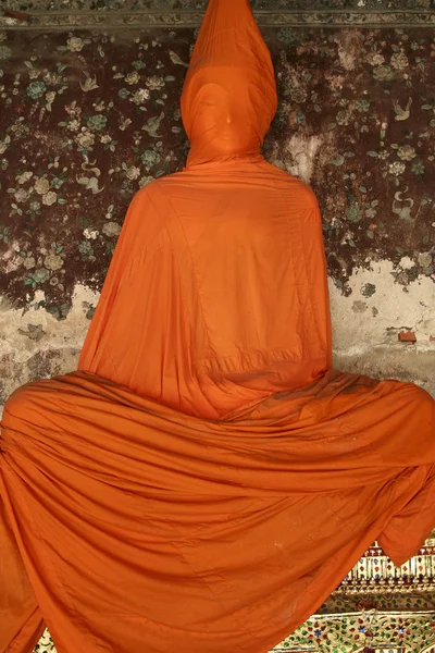 Orange buddha — Fotografie, imagine de stoc