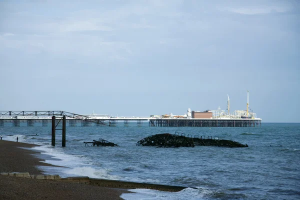 Brighton beach — Stock fotografie