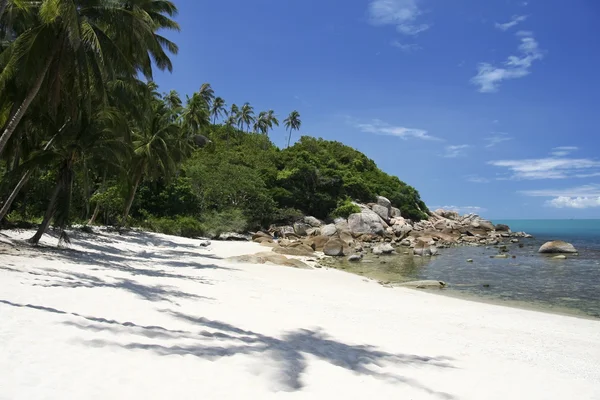 Praia tropical koh samui — Fotografia de Stock