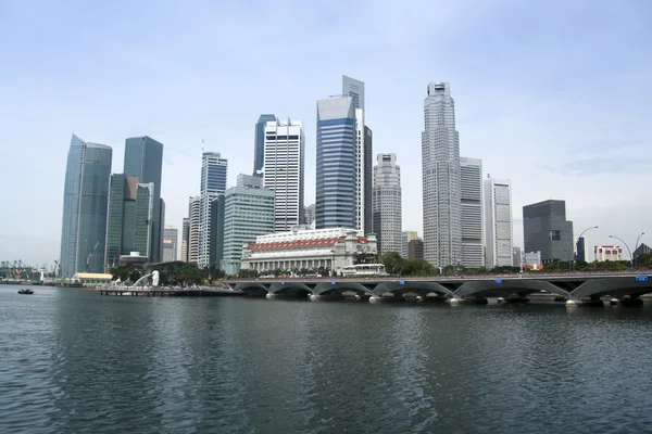 Singapores finansdistrikt — Stockfoto