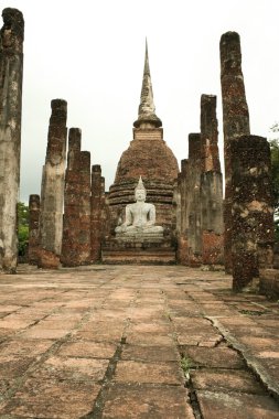 Sukothai temple clipart