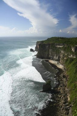 Uluwatu kıyı şeridi