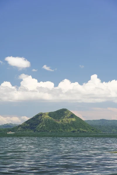 Vulcano Taal Filippine — Foto Stock