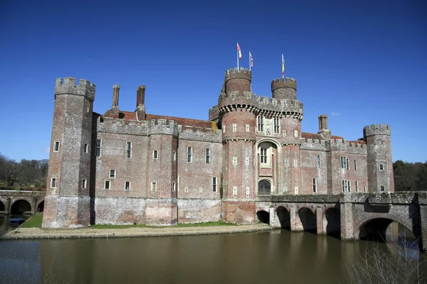 Herstmonceux Castle East Sussex, england — Stockfoto
