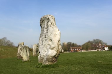 Avebury stone circle wiltshire clipart