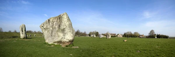 Anello Avebury cerchio di pietra Wiltshire — Foto Stock