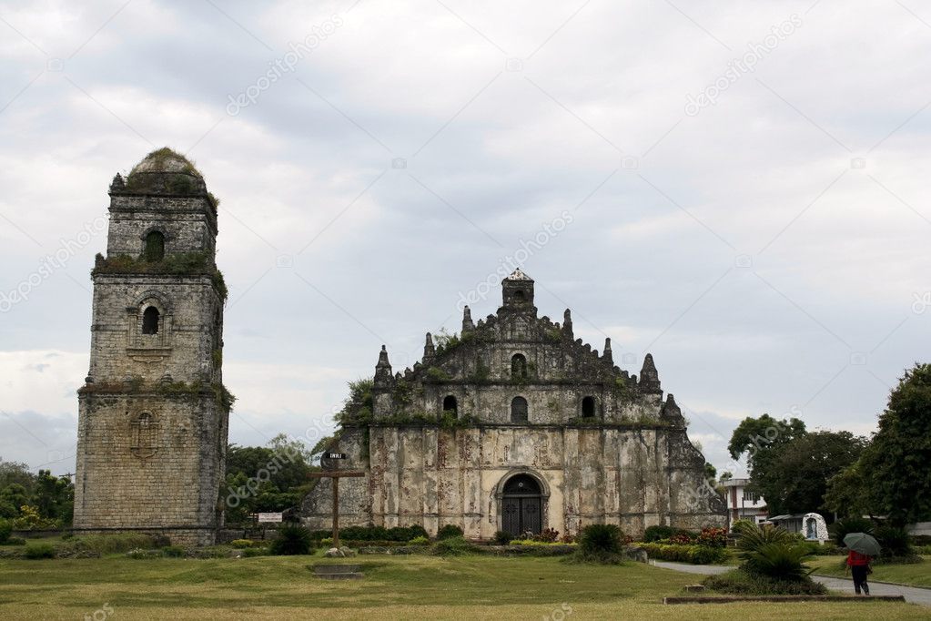 Paoay coral block colonial church