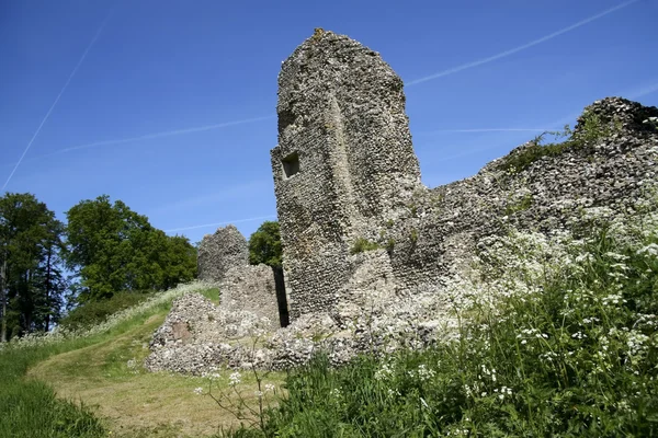 Κάστρο berkhamsted ερείπια hertfordshire — Φωτογραφία Αρχείου