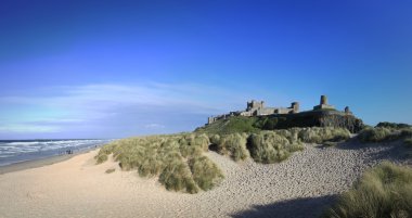 Bamburgh kale northumberland sahil