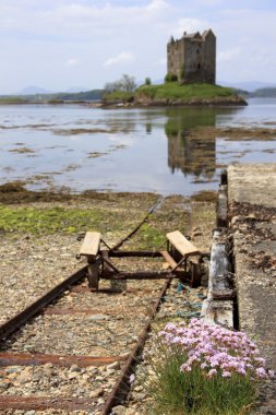 Castle stalker argyll scotland clipart