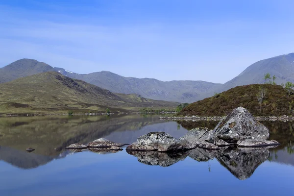 Rannoch cumować szkockiego regionu highlands — Zdjęcie stockowe