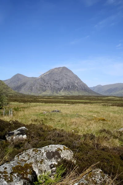 Glen coe περάσει σκωτσέζικες ορεινές περιοχές — Φωτογραφία Αρχείου