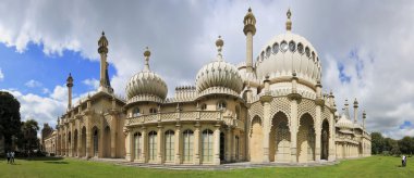 Royal pavillion panorama brighton clipart