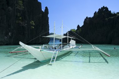 El nido blue lagoon banka clipart