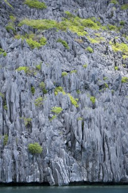 el nido karstik kaya oluşumları