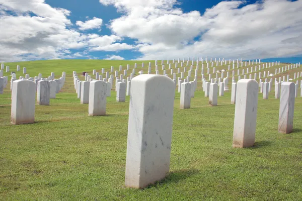 Katonai temető — Stock Fotó