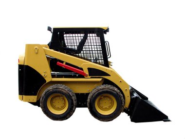 Small front loader clipart