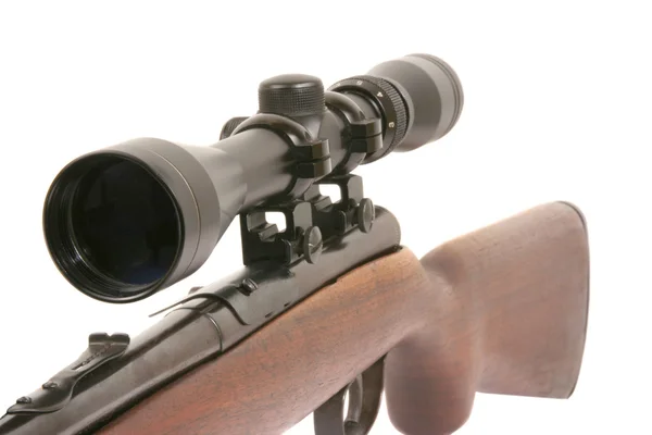 Rifle and scope — Stock Photo, Image