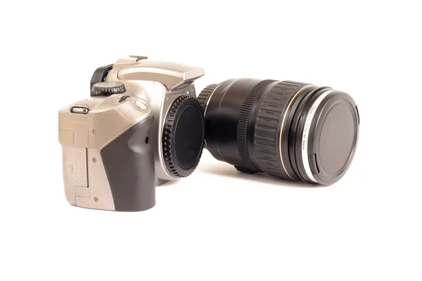 Camera and Lens — Stock Photo, Image
