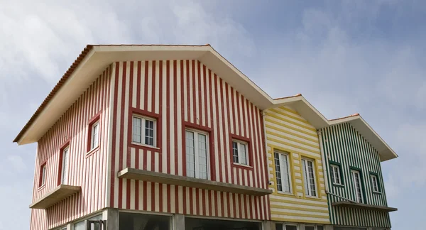 Stock image Home typical beach Vieira de Leiria