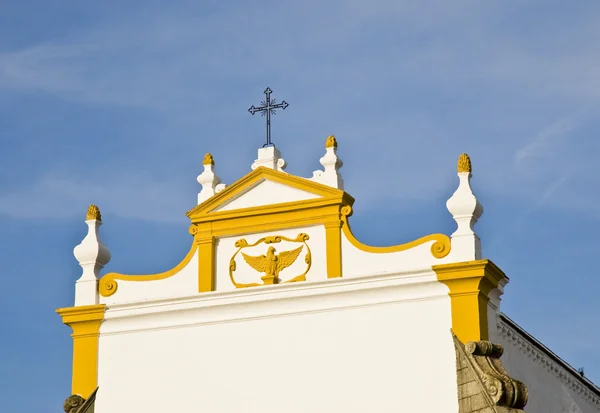 教会在 evora，葡萄牙 免版税图库图片