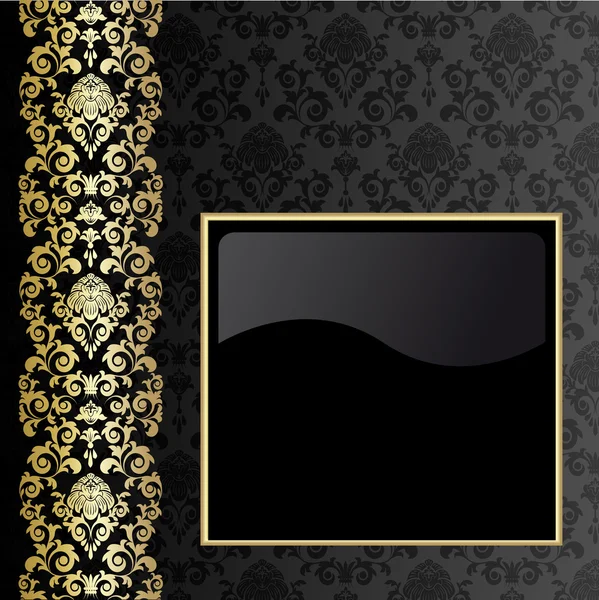 Black and gold background — Stock Illustration Black and gold background Royalty Free Stock Illustrations