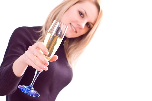 stock image Champagne toast