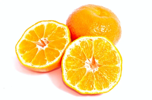 Group or mandarins — Stock Photo, Image
