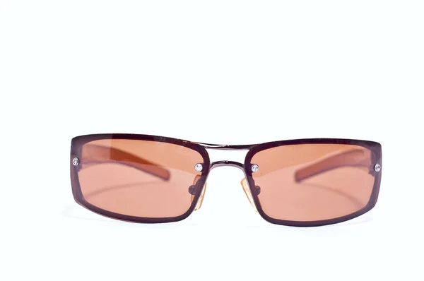 Hnědé sluneční brýle — Stock fotografie
