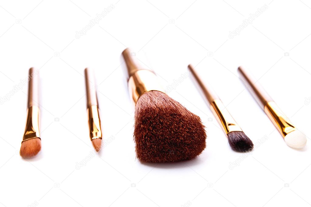 Five brushes