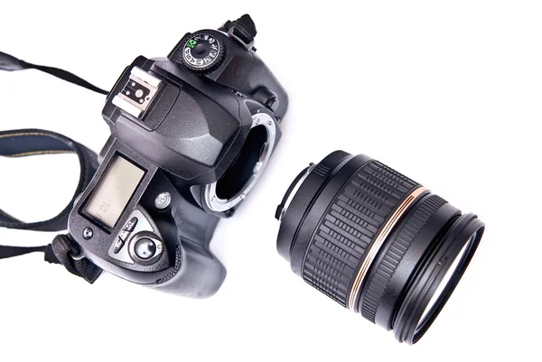 Câmera digital moderna de 35mm — Fotografia de Stock