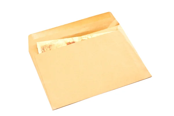 Zarf ve kart — Stok fotoğraf