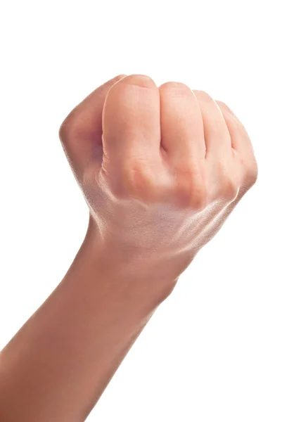 Woman's fist — Stock Photo, Image