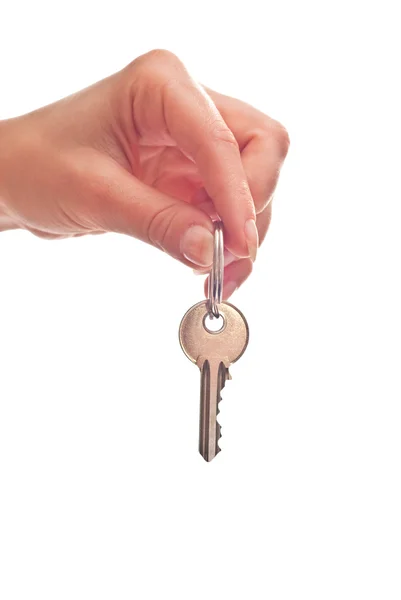 stock image Key in hand