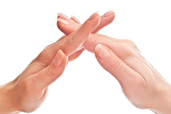 Woman's hands — Stock Photo, Image