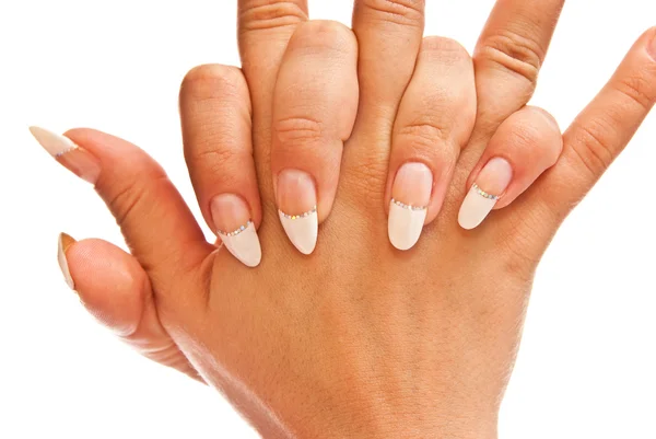 Paznokcie manicure — Zdjęcie stockowe
