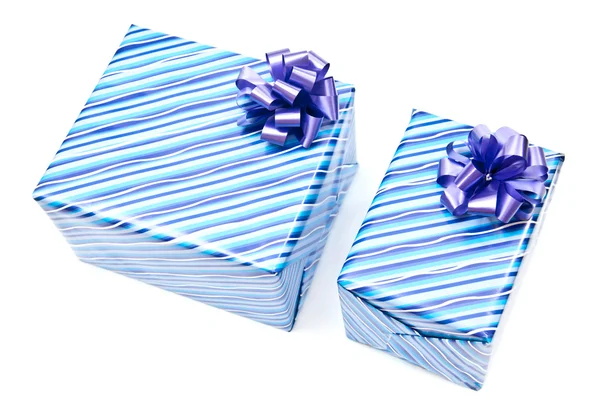 Dos cajas de regalo — Foto de Stock