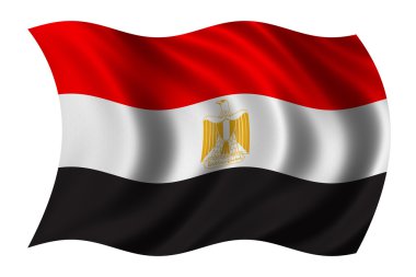 Flag of Egypt clipart