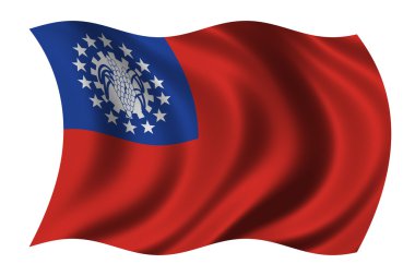 myanmar bayrağı