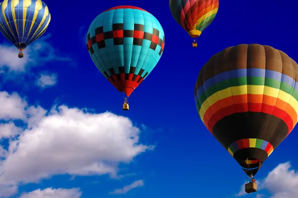 Hőlégballon verseny — Stock Fotó