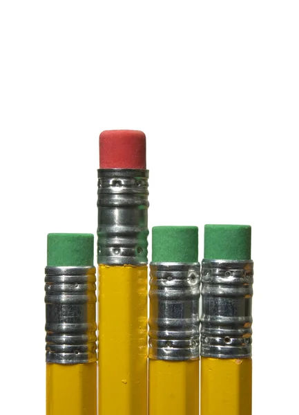 stock image Pencil erasers