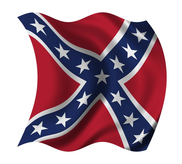 Bandeira da Confederação Americana — Fotografia de Stock